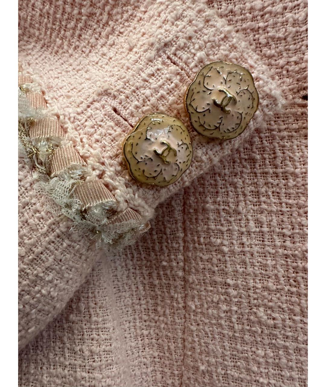 CHANEL Розовый жакет/пиджак, фото 7