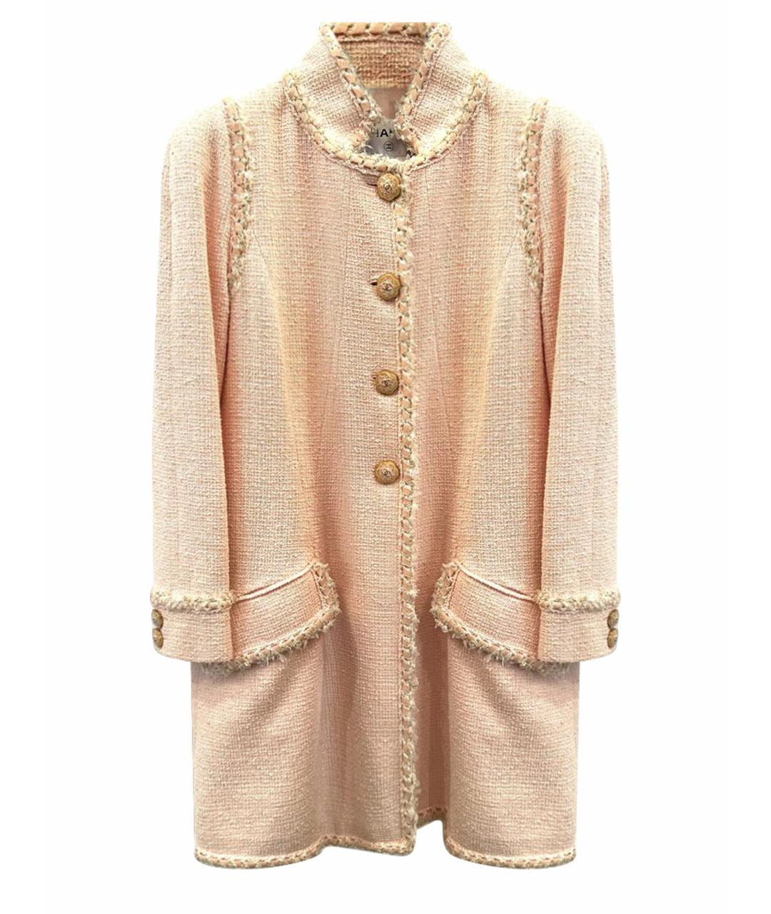 CHANEL Розовый жакет/пиджак, фото 1