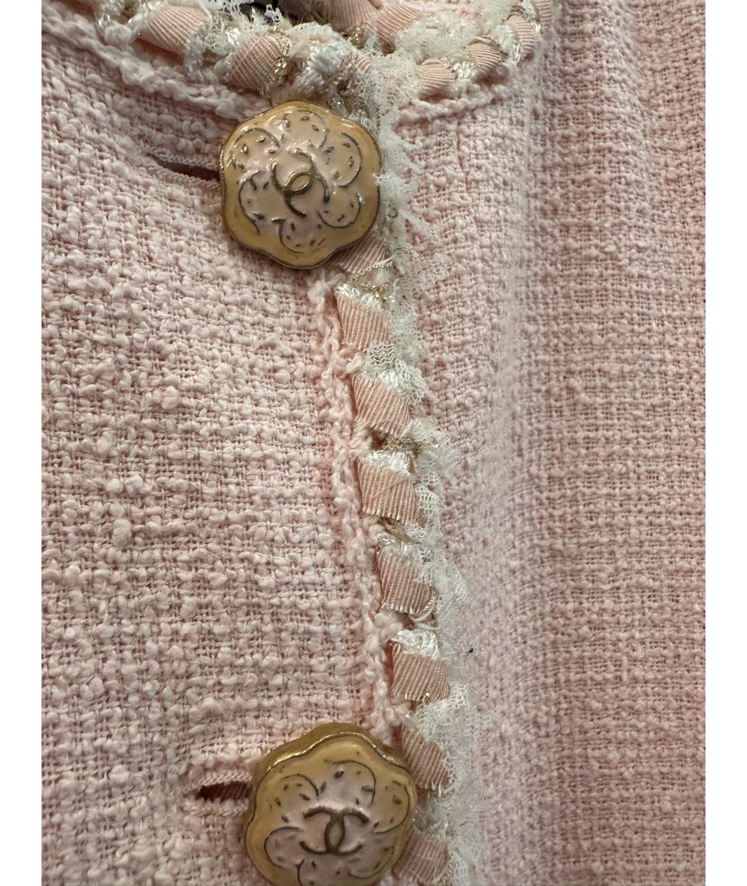 CHANEL Розовый жакет/пиджак, фото 6