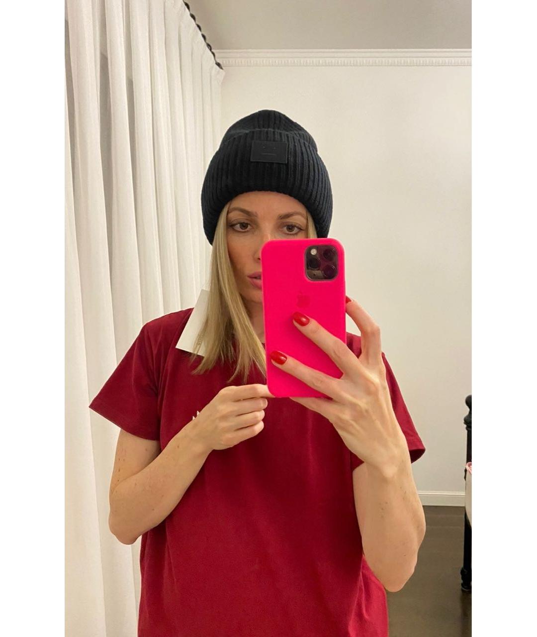 ACNE STUDIOS Черная шерстяная шапка, фото 3