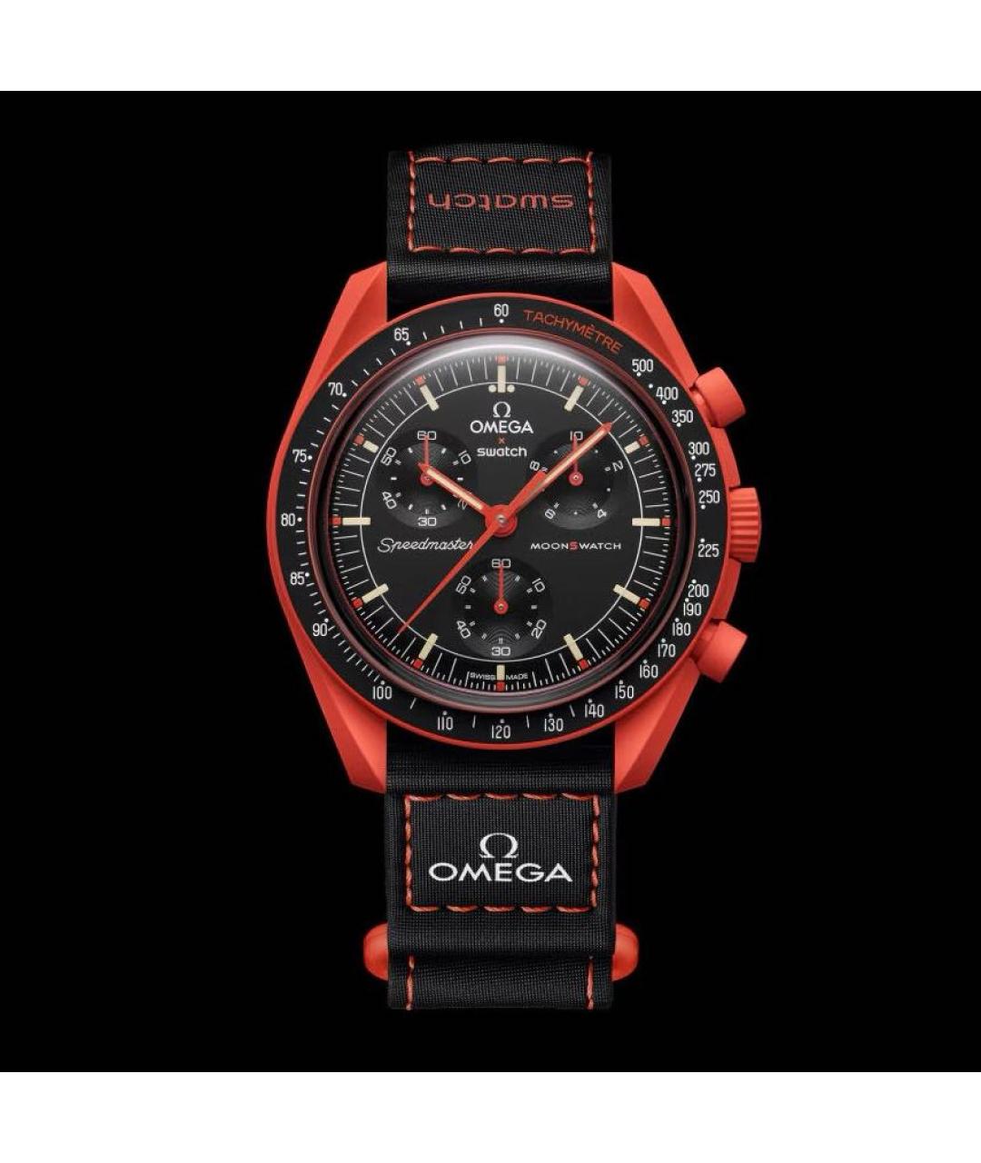 Swatch Оранжевое керамические часы, фото 9