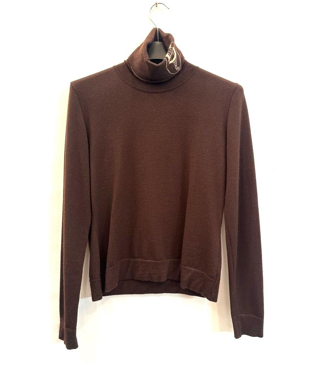 CHANEL Коричневая водолазка, фото 4