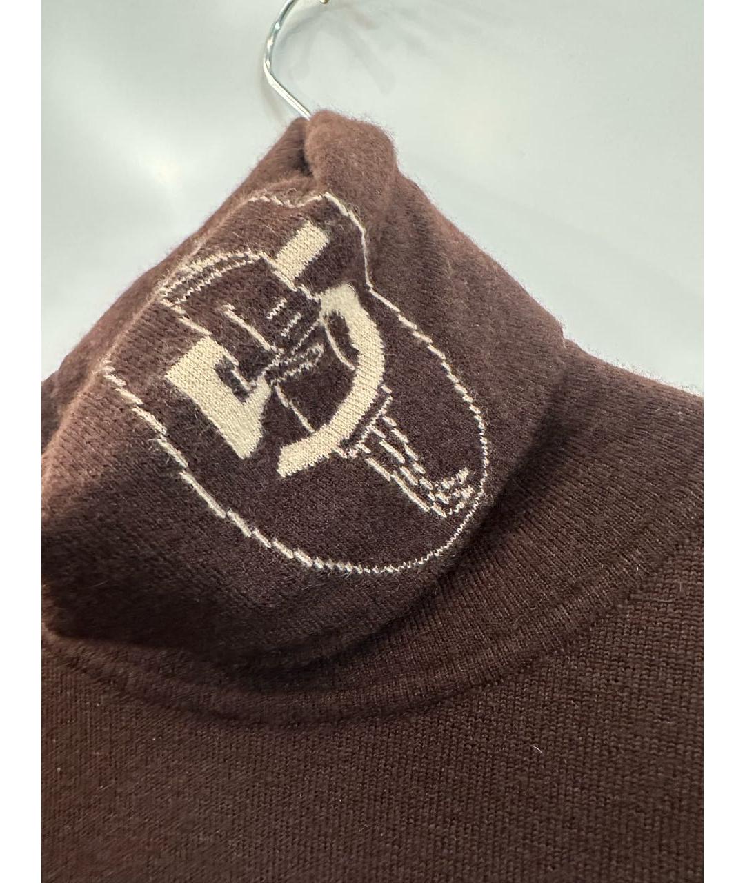 CHANEL Коричневая водолазка, фото 5