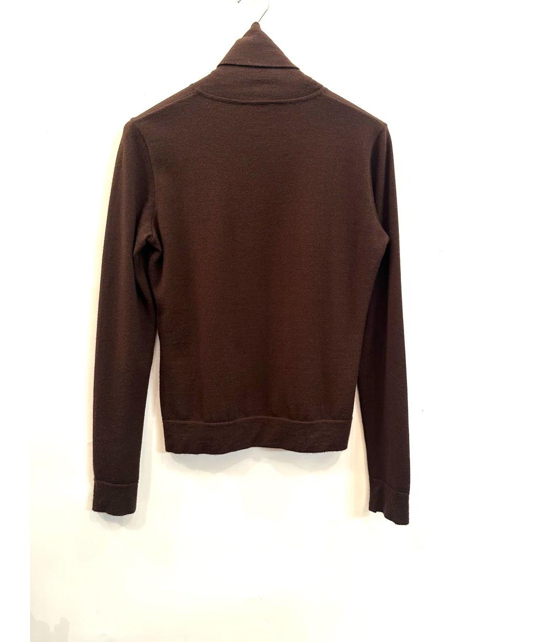 CHANEL Коричневая водолазка, фото 2