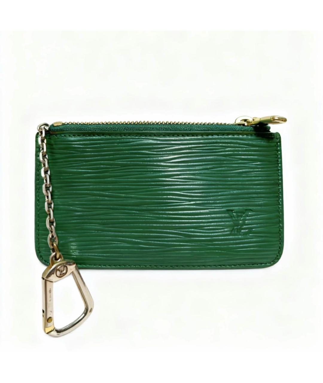 LOUIS VUITTON Зеленый брелок, фото 9