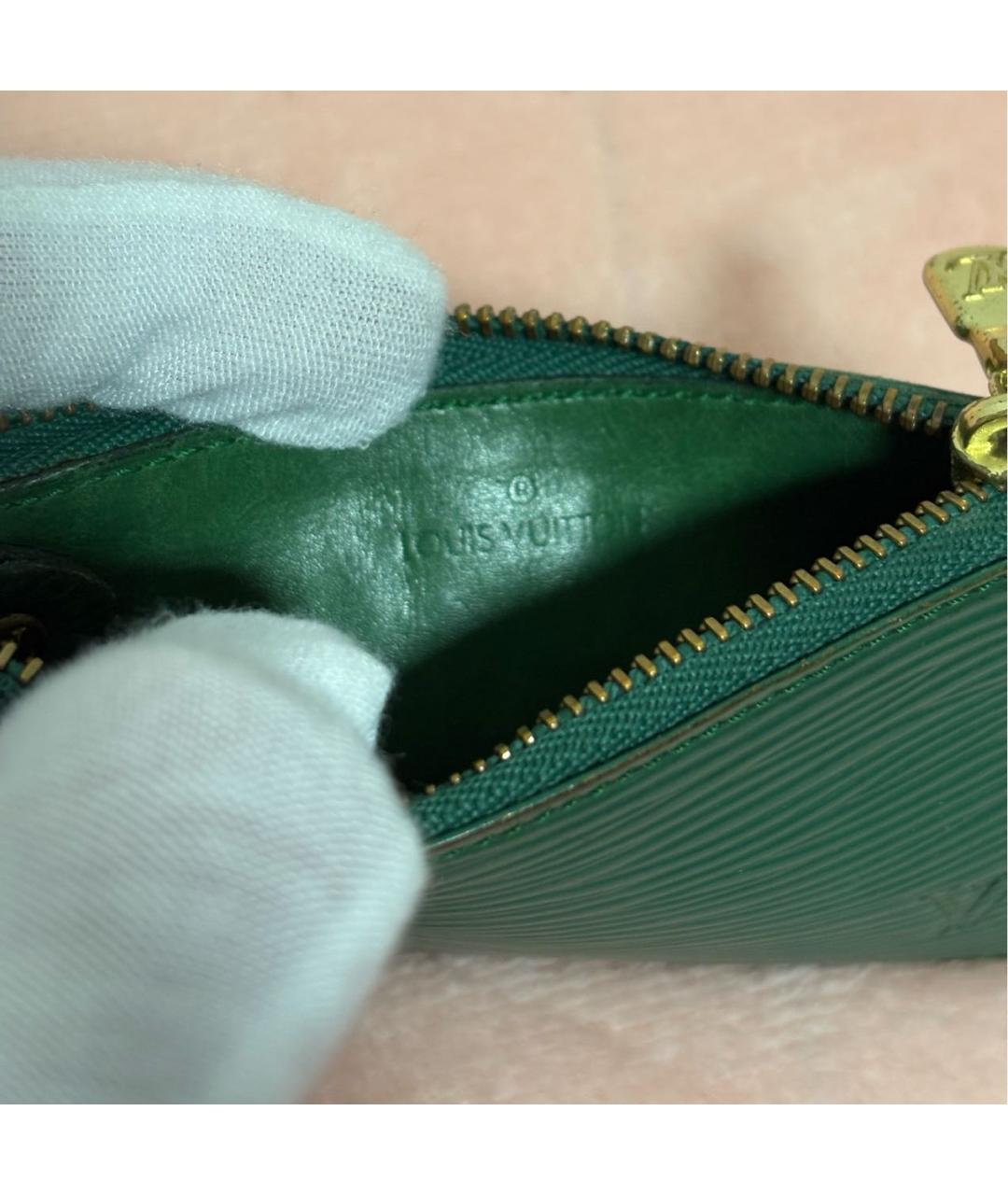 LOUIS VUITTON Зеленый брелок, фото 6