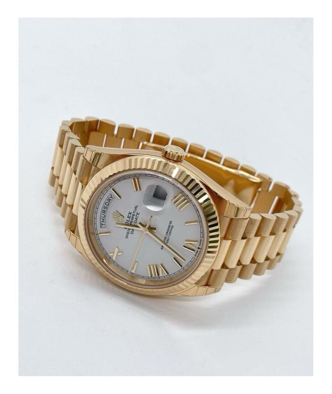 ROLEX Золотые часы из желтого золота, фото 2