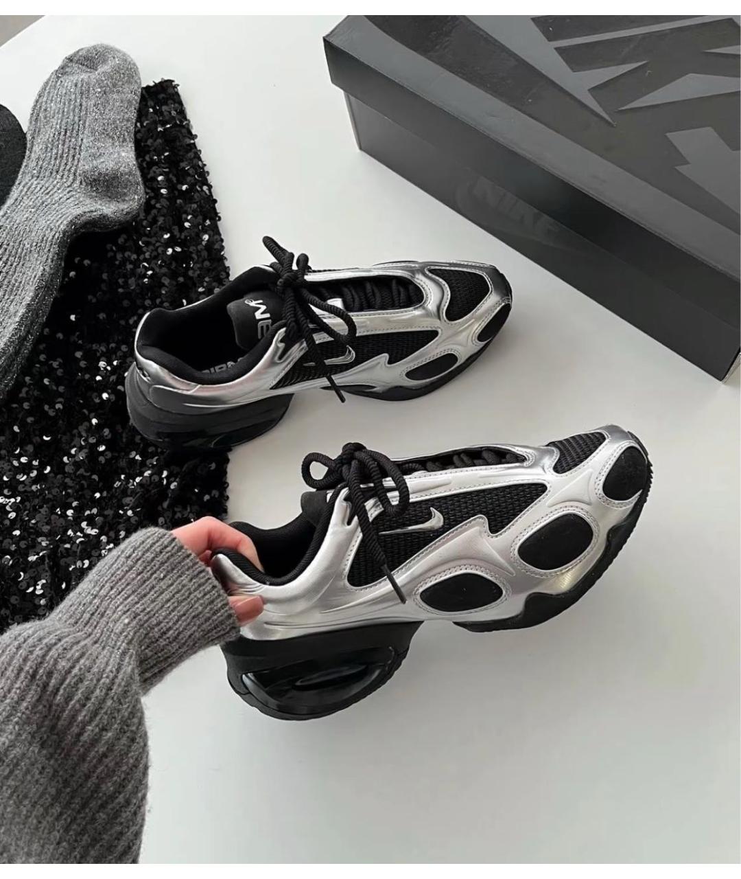 NIKE Серебряные кроссовки, фото 2
