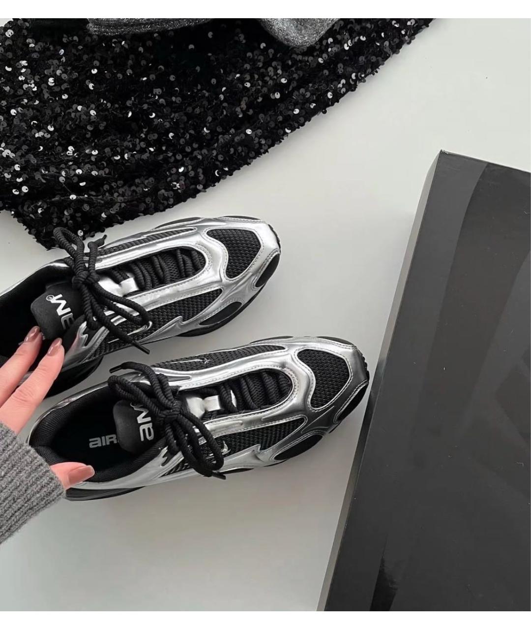 NIKE Серебряные кроссовки, фото 5