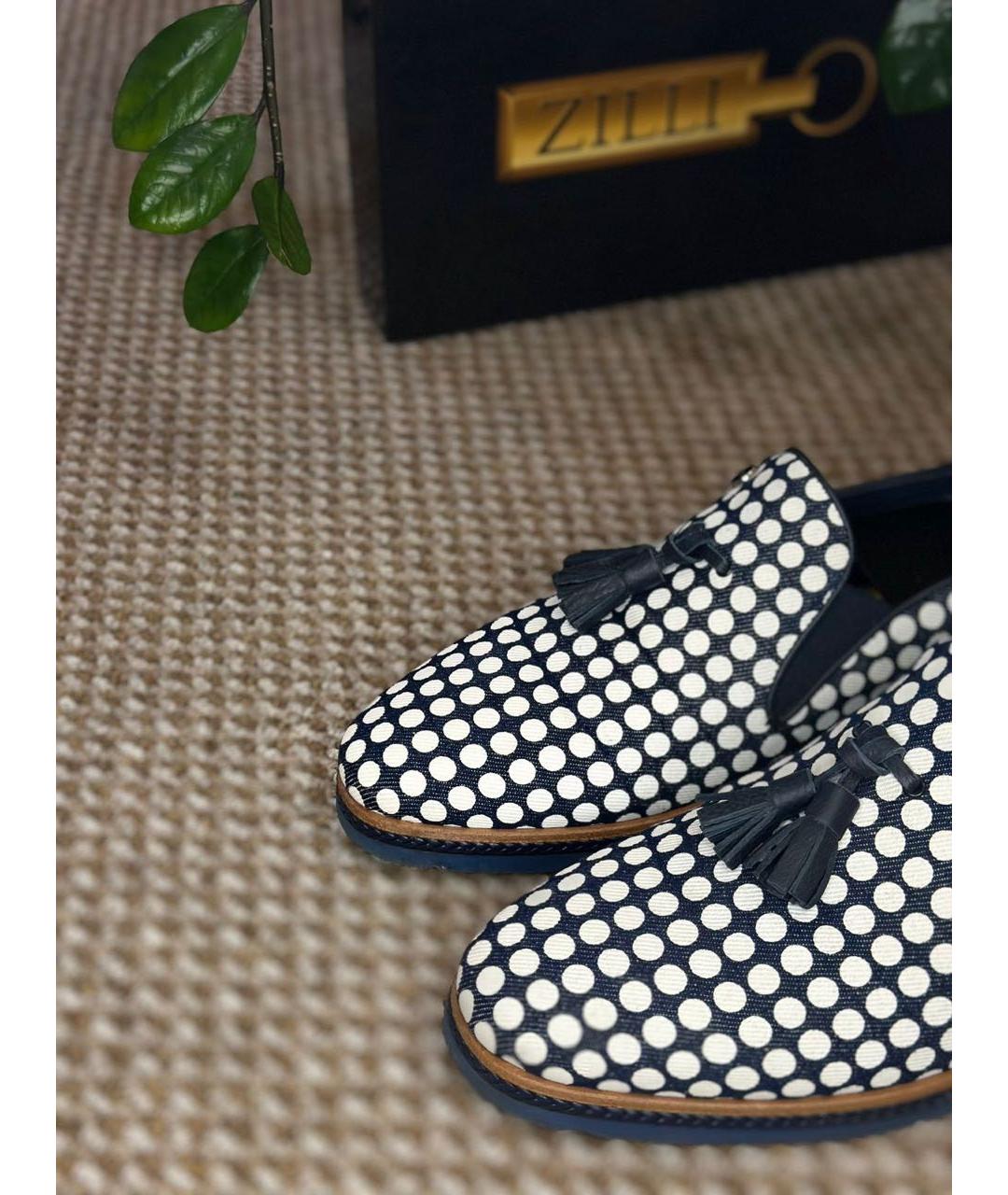 ZILLI Мульти текстильные лоферы, фото 6