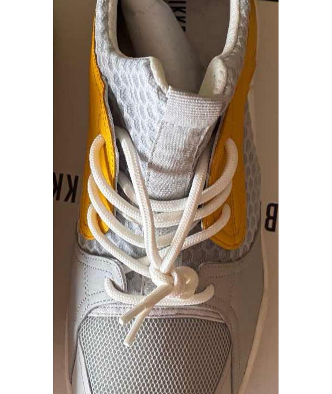 BIKKEMBERGS Мульти текстильные высокие кроссовки / кеды, фото 7