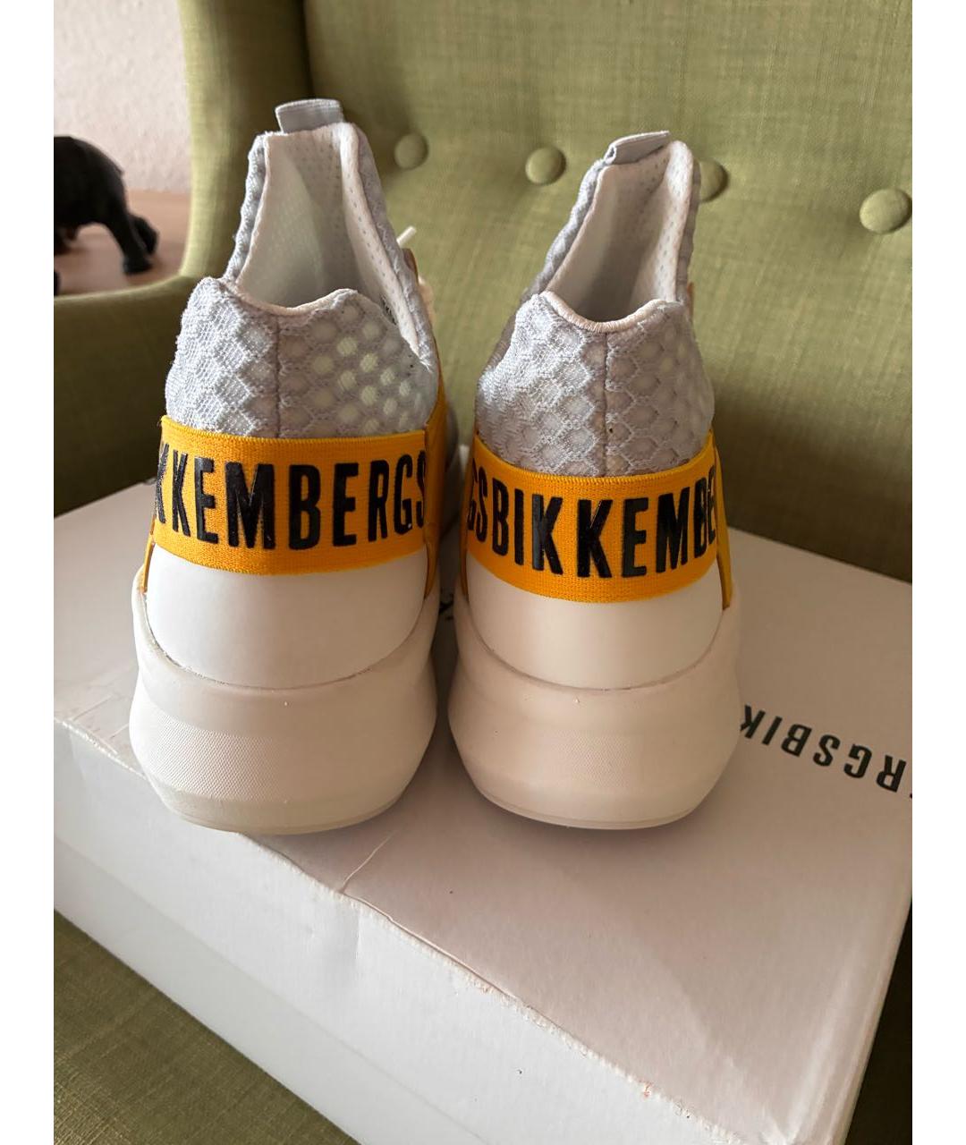 BIKKEMBERGS Мульти текстильные высокие кроссовки / кеды, фото 4