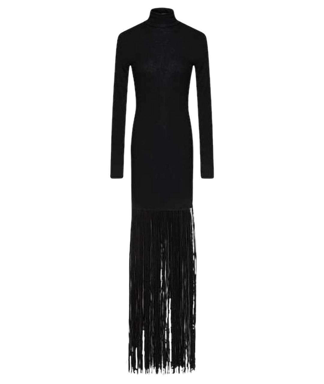 NANUSHKA Черное повседневное платье, фото 1