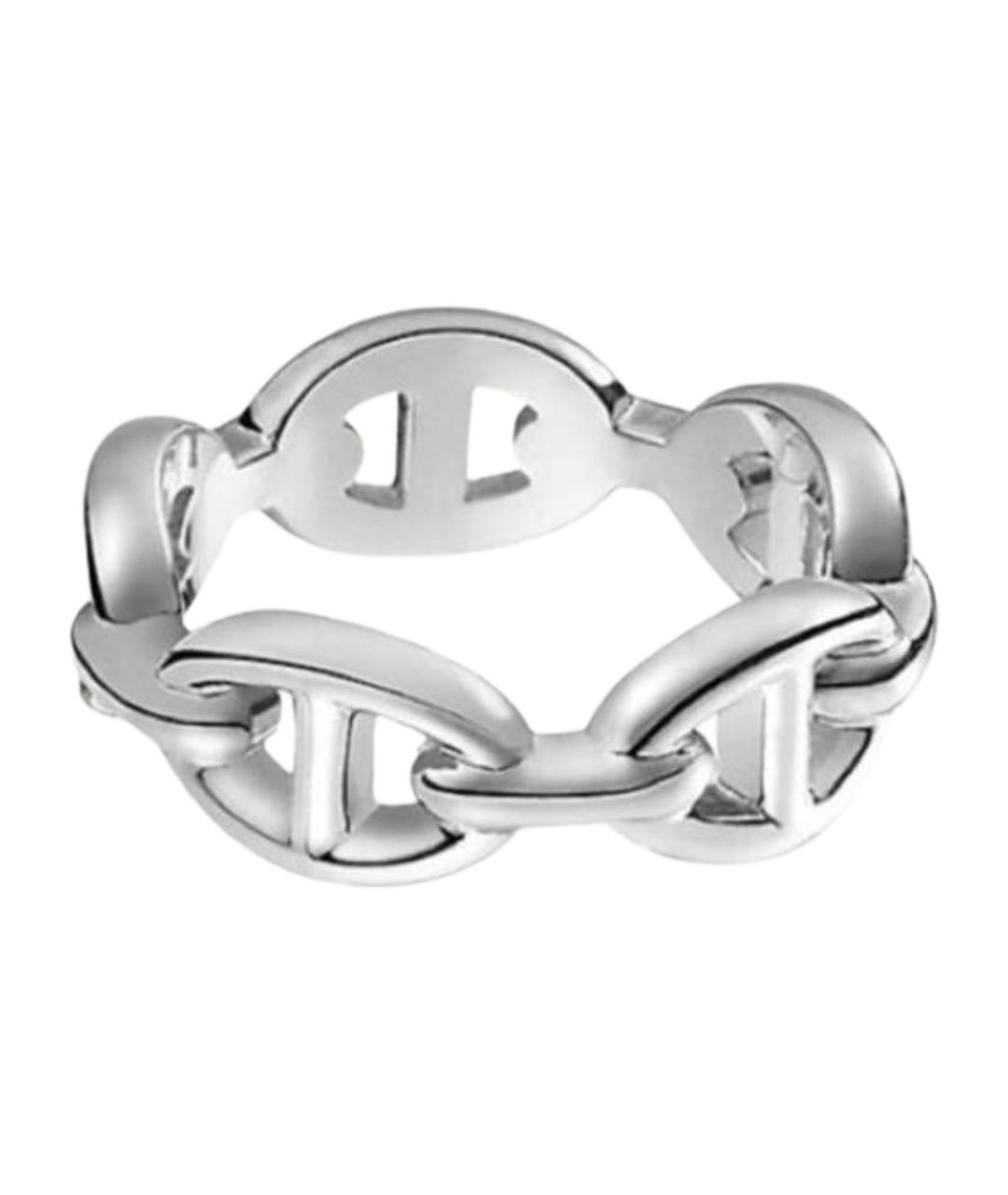 HERMES Серебряное серебряное кольцо, фото 1