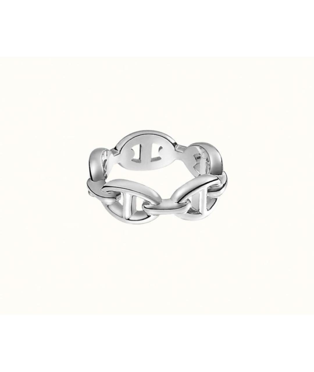 HERMES Серебряное серебряное кольцо, фото 5