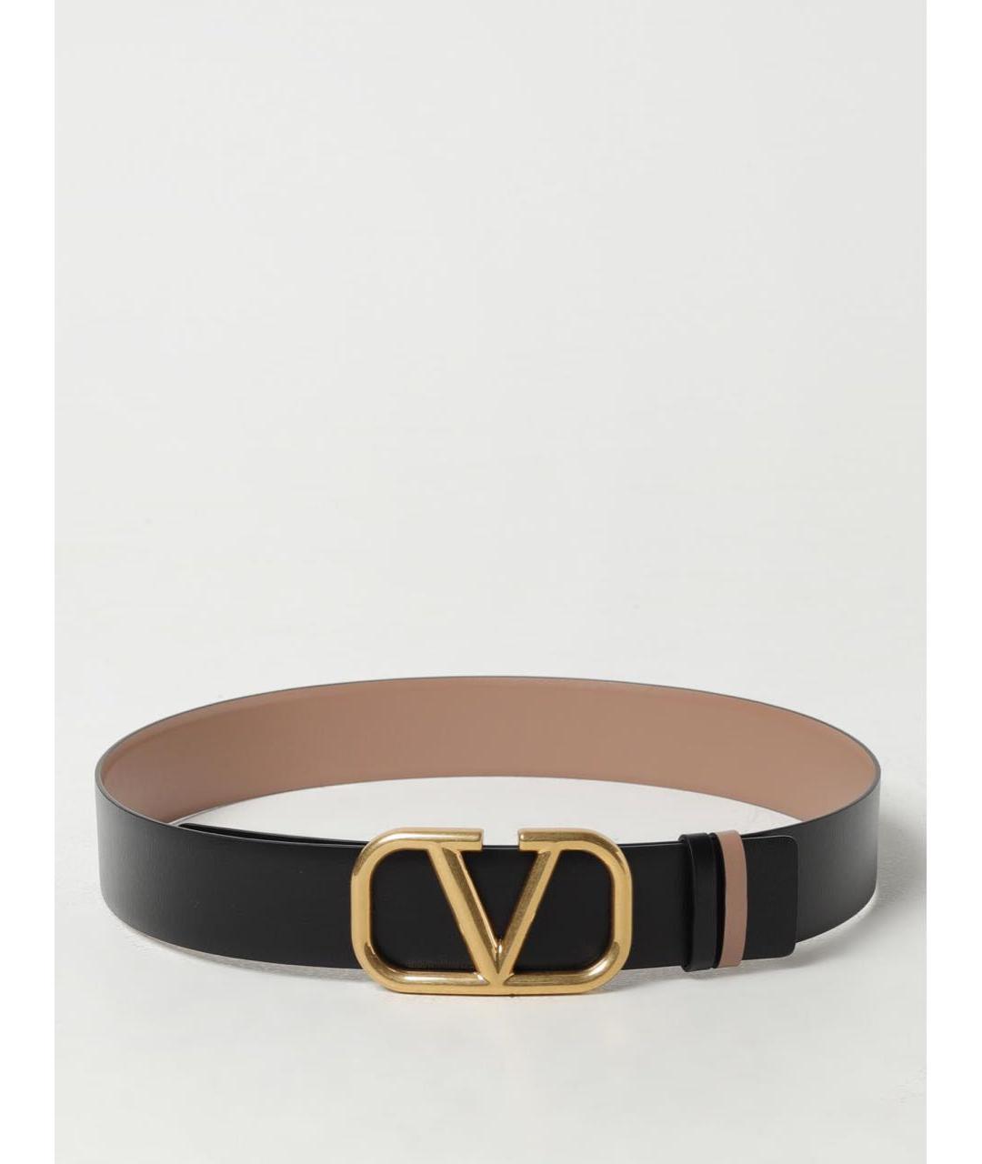 VALENTINO Бежевый кожаный ремень, фото 6