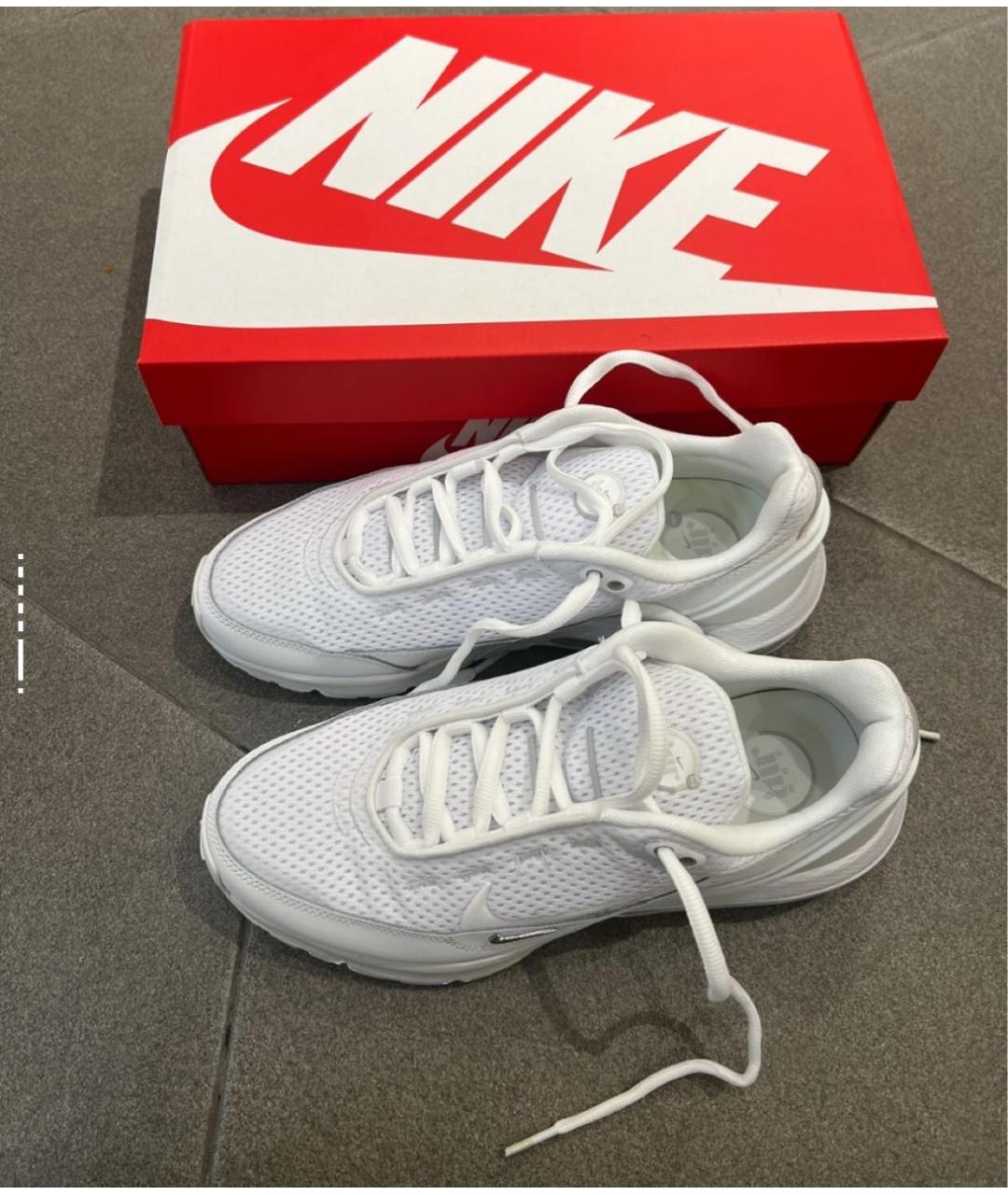 NIKE Белые текстильные кроссовки, фото 4