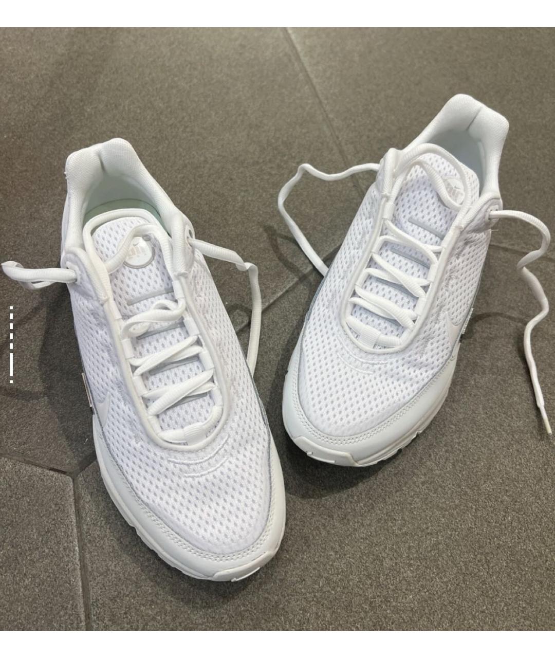 NIKE Белые текстильные кроссовки, фото 7