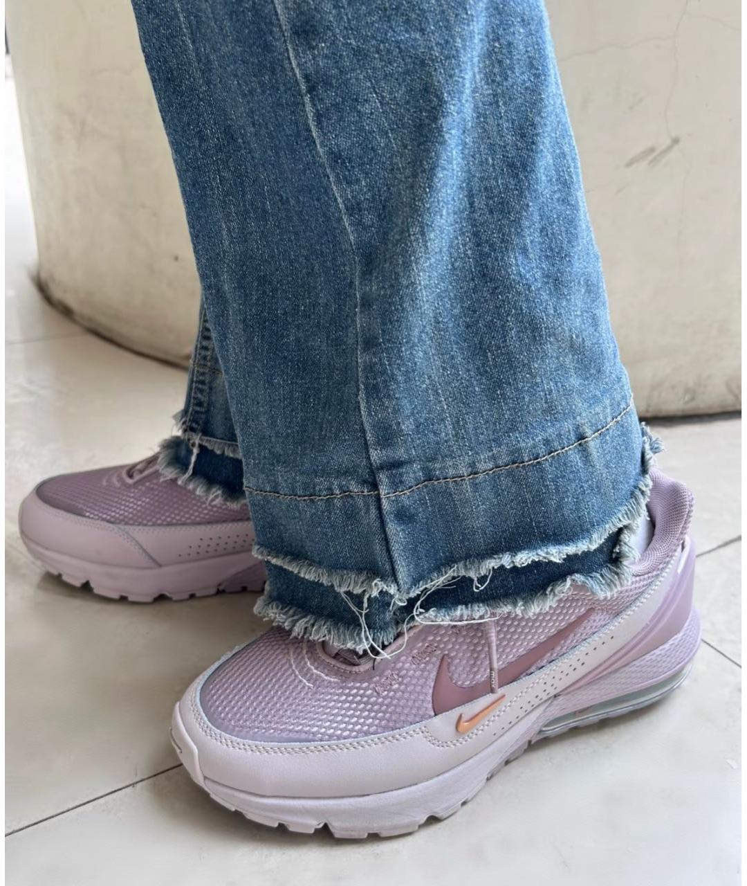 NIKE Фиолетовые текстильные кроссовки, фото 6