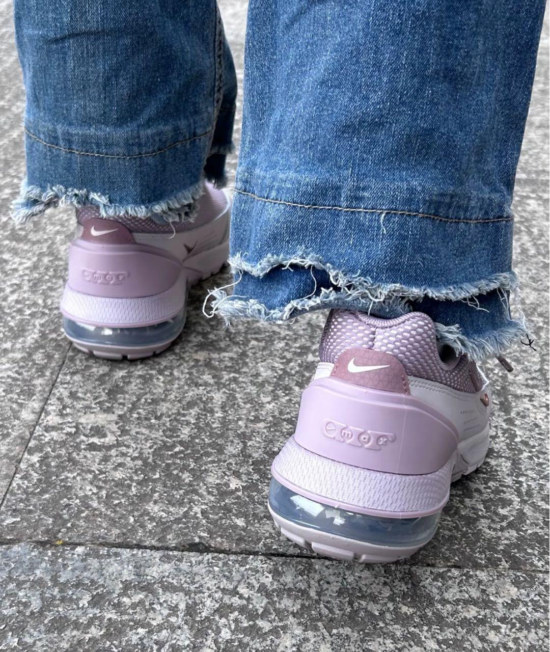 NIKE Фиолетовые текстильные кроссовки, фото 5