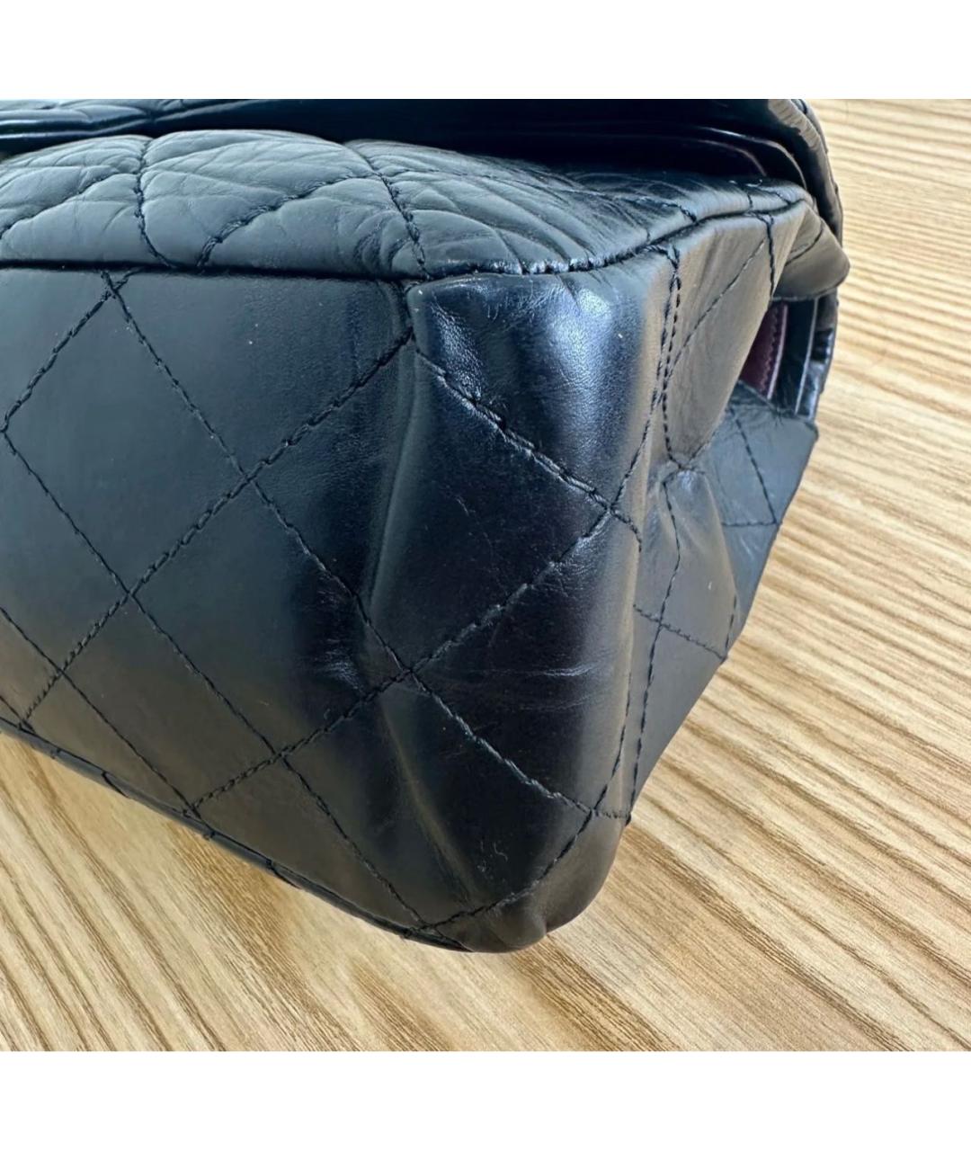 CHANEL Черная кожаная сумка через плечо, фото 6