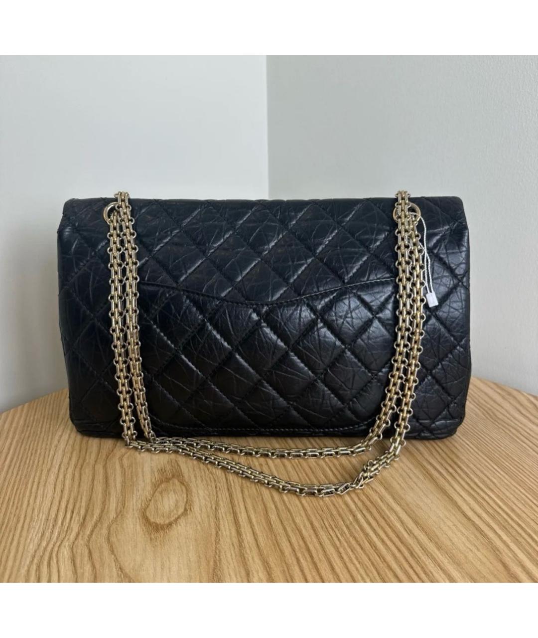 CHANEL Черная кожаная сумка через плечо, фото 3