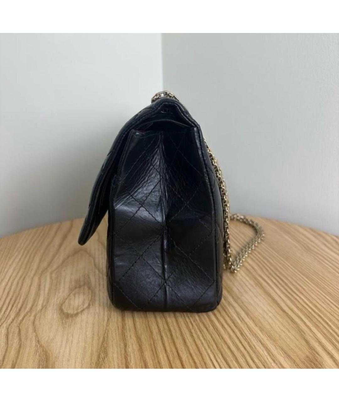 CHANEL Черная кожаная сумка через плечо, фото 2