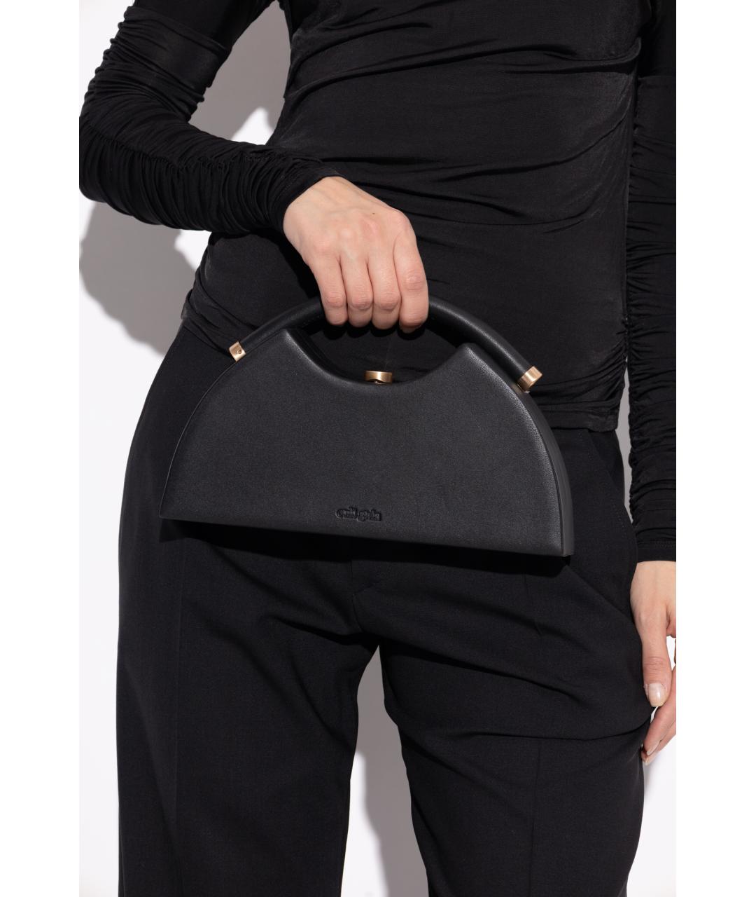 CULT GAIA Черная сумка с короткими ручками, фото 4