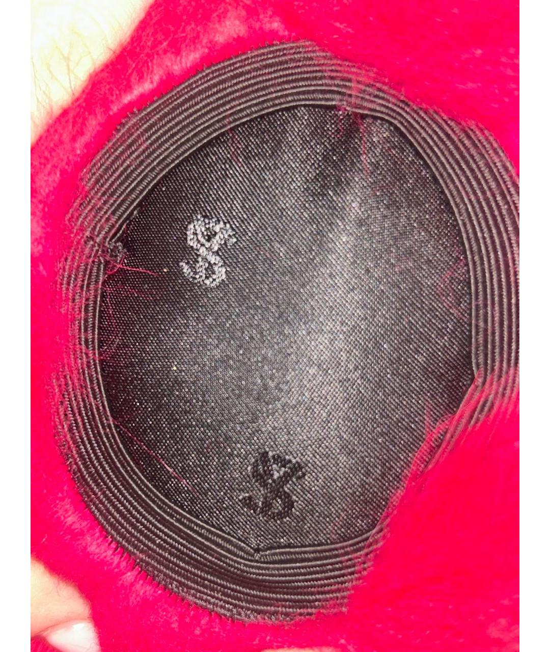 YVES SALOMON Розовые кожаные наушники, фото 4