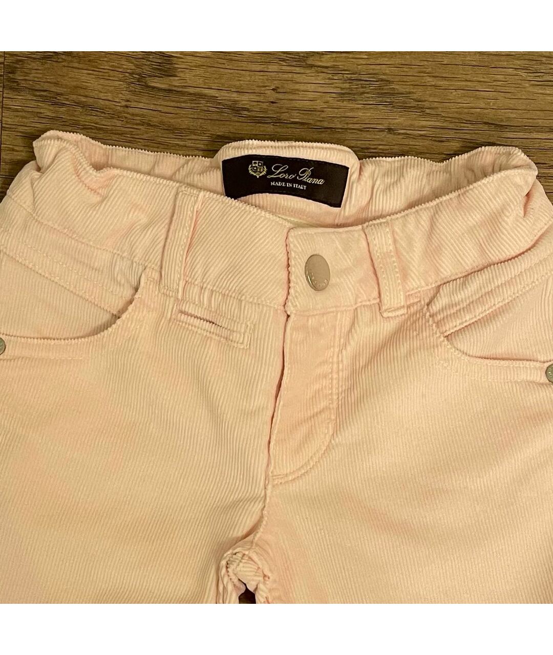 LORO PIANA Розовые хлопковые брюки и шорты, фото 4