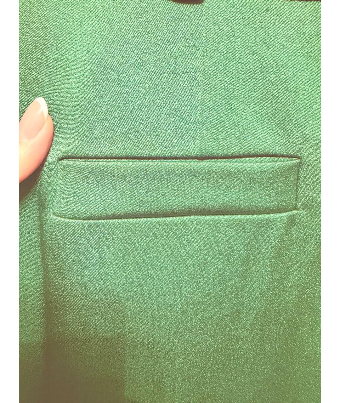 KENZO Зеленые брюки широкие, фото 8