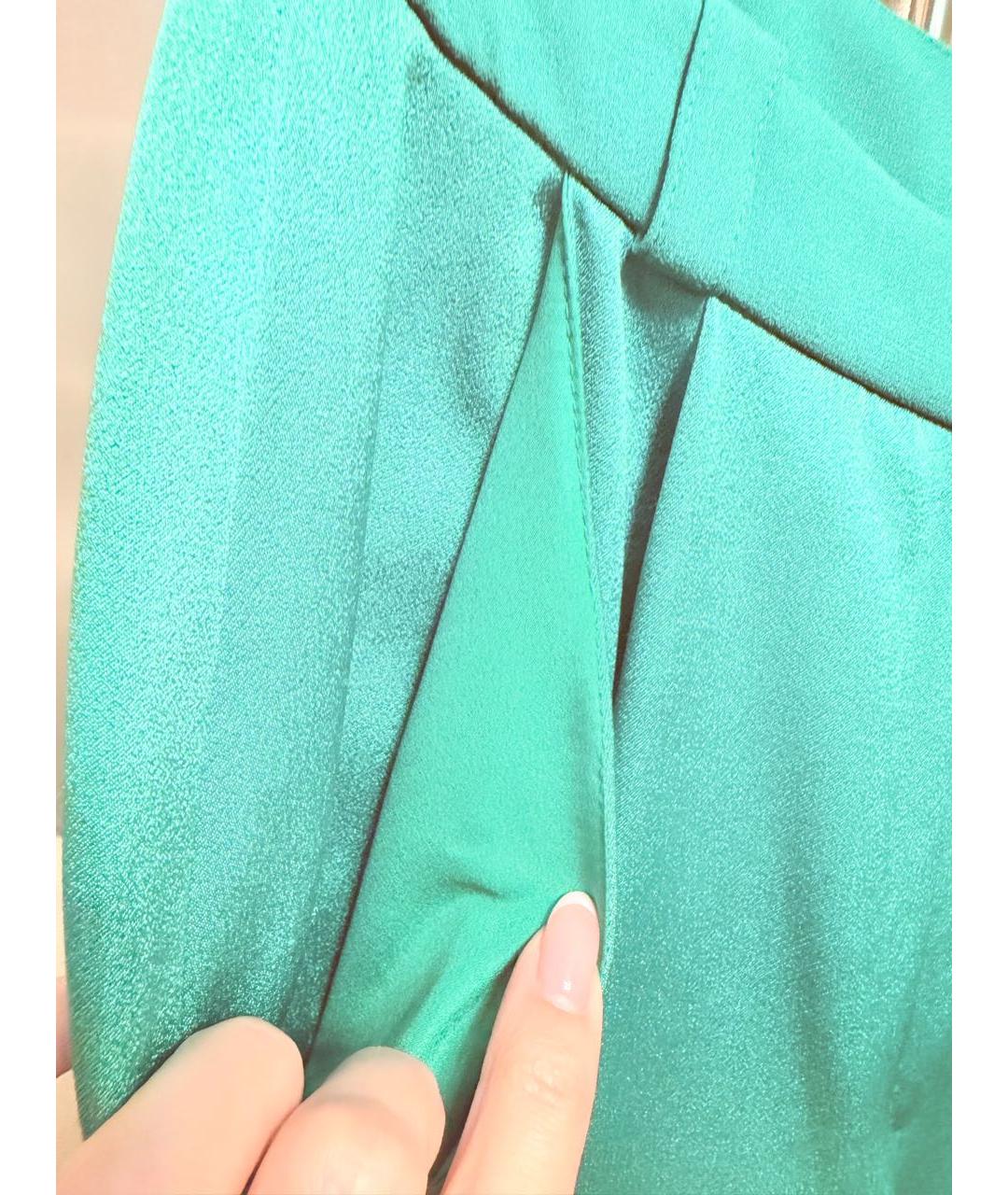 KENZO Зеленые брюки широкие, фото 6