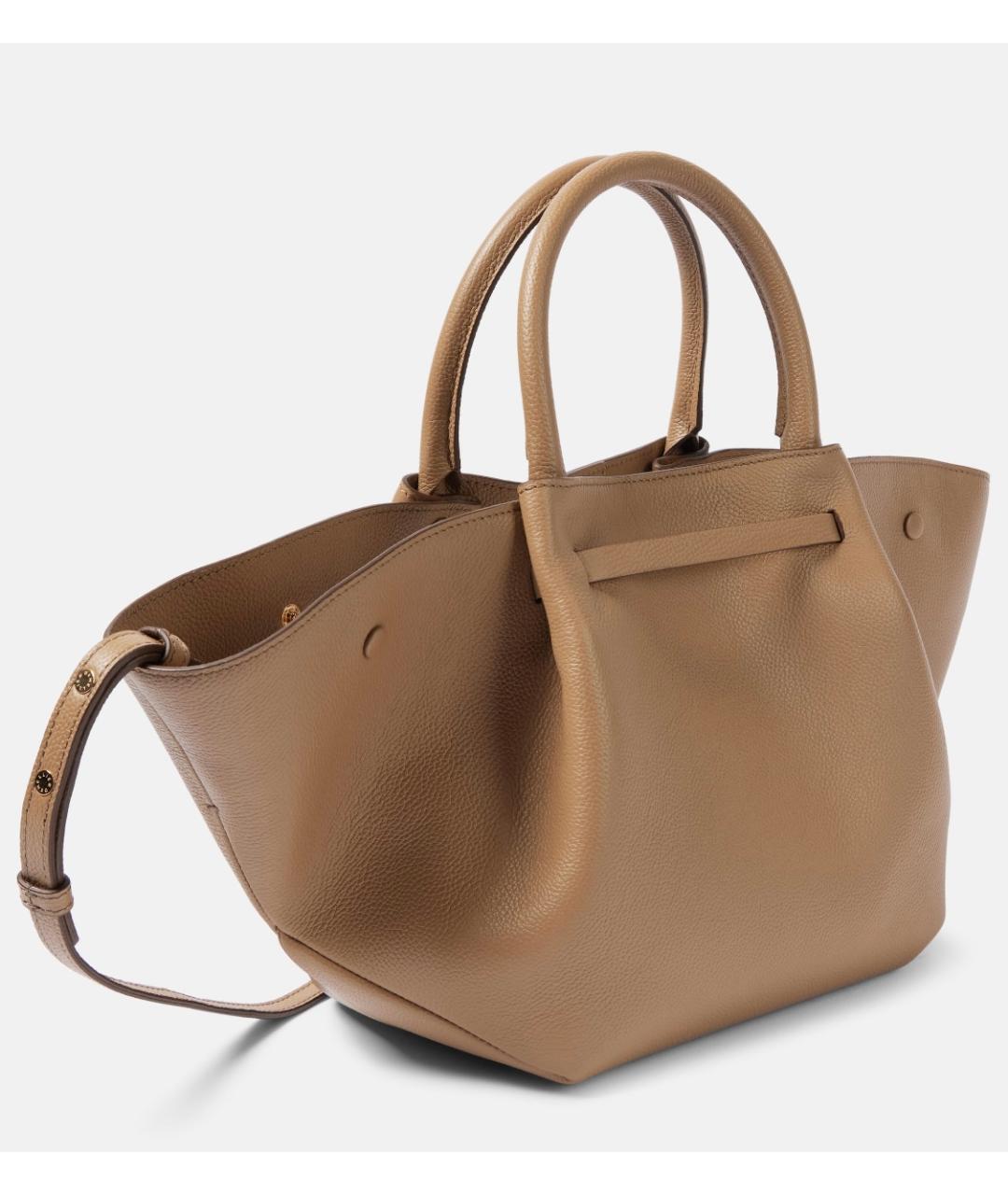 DEMELLIER Бежевая кожаная сумка тоут, фото 5
