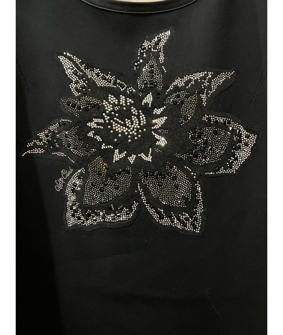 BLUMARINE Черное вискозное платье, фото 2