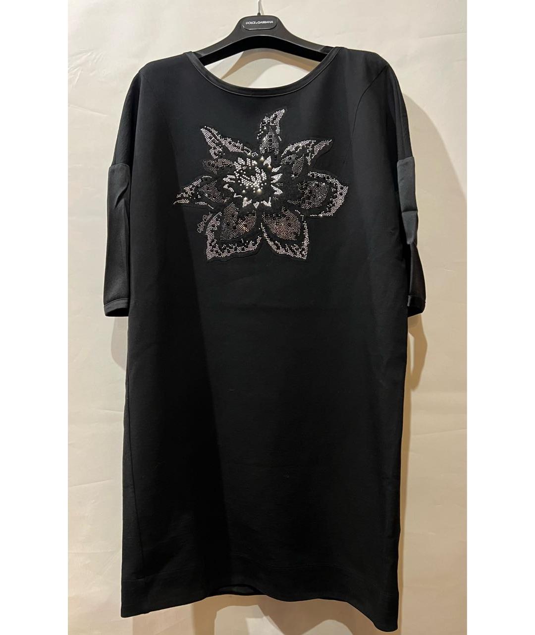 BLUMARINE Черное вискозное платье, фото 4