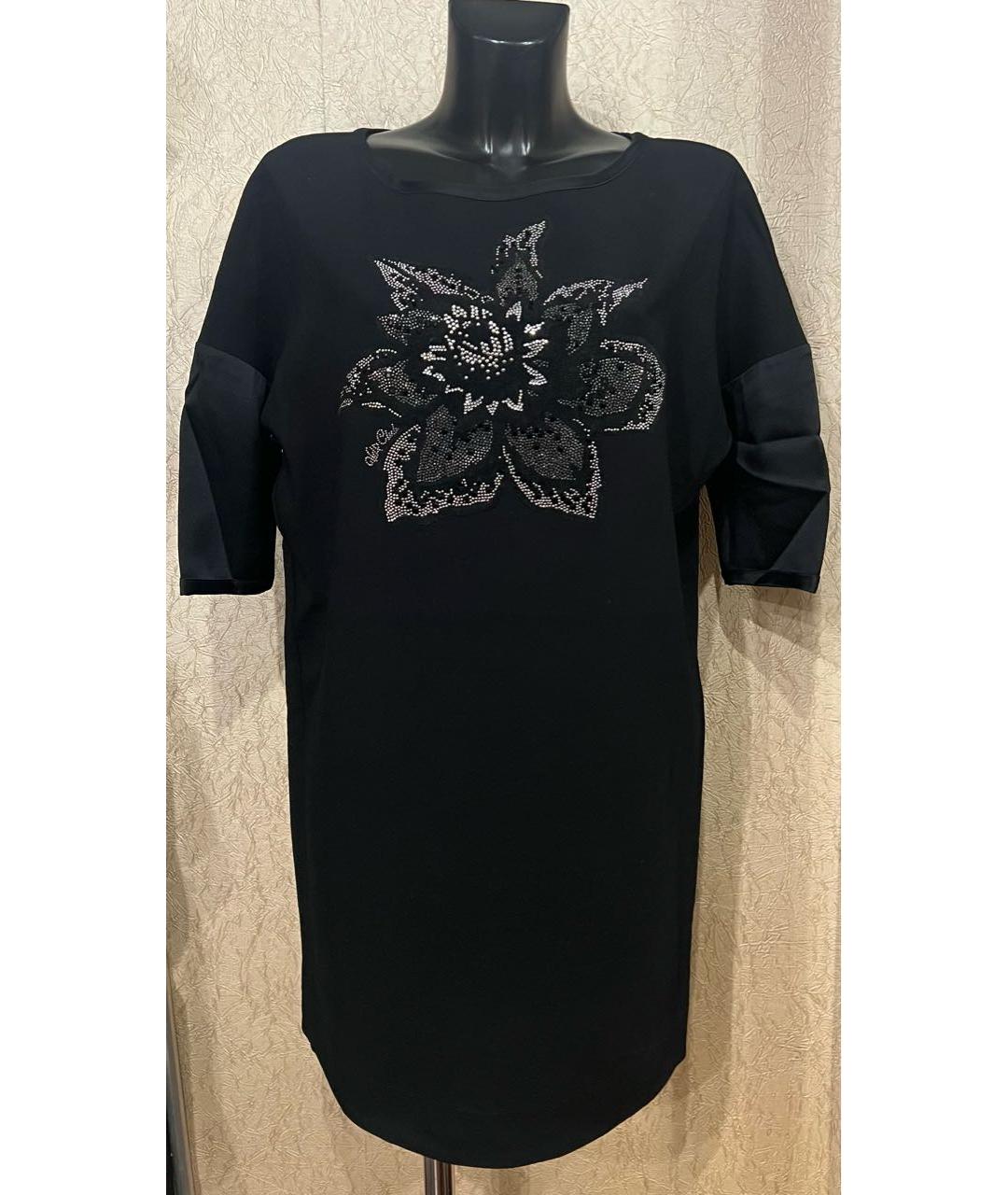 BLUMARINE Черное вискозное платье, фото 3