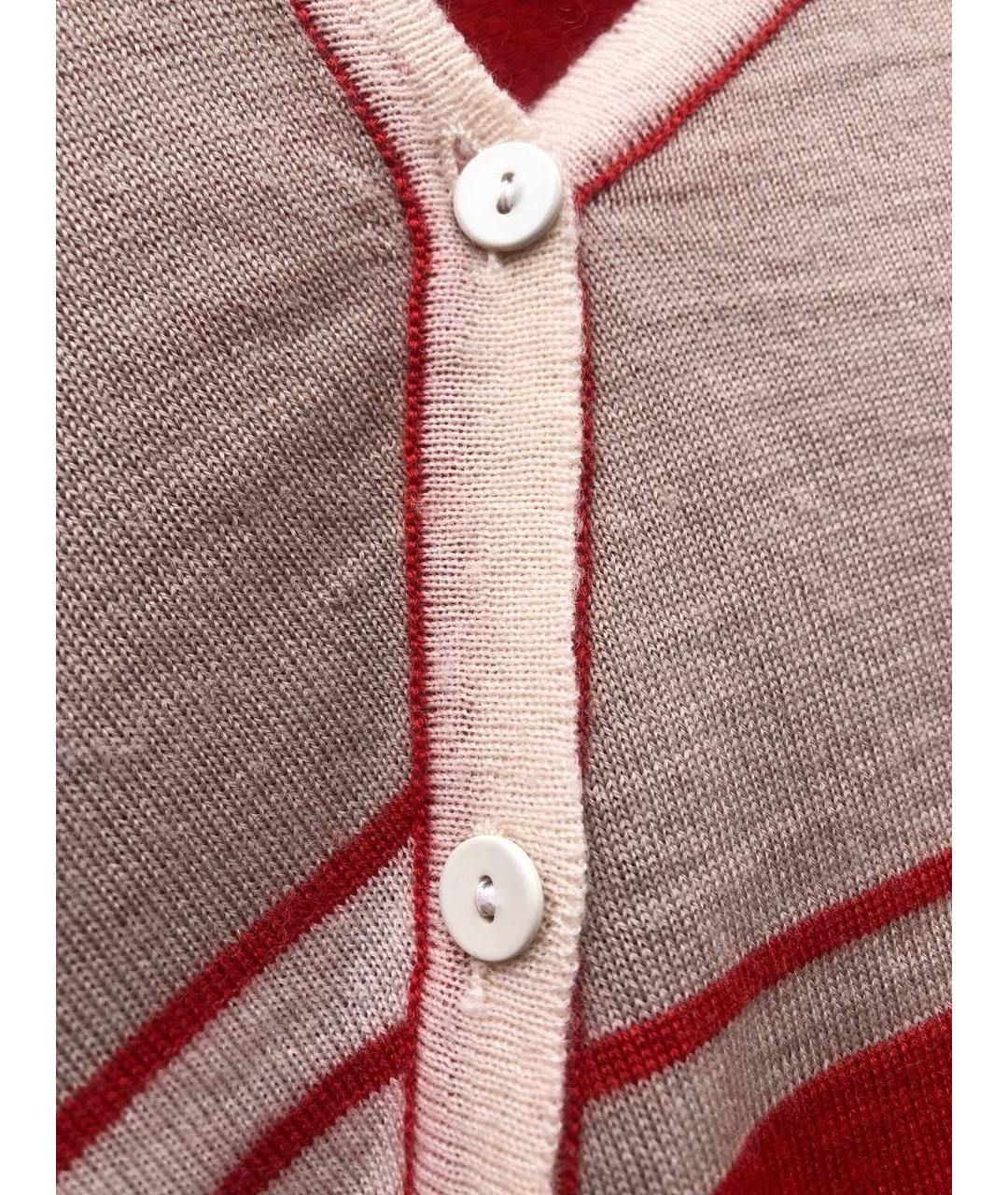 KENZO Красный кардиган, фото 4