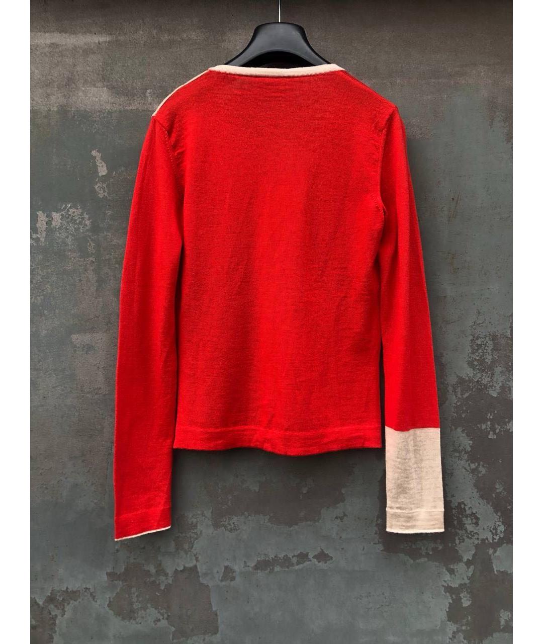 KENZO Красный кардиган, фото 5