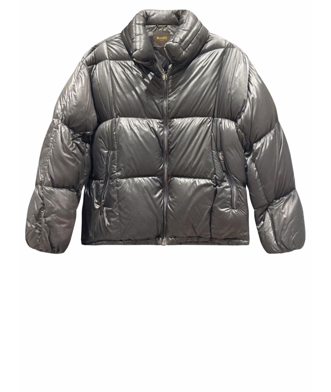 MOORER Черный пуховик, фото 1