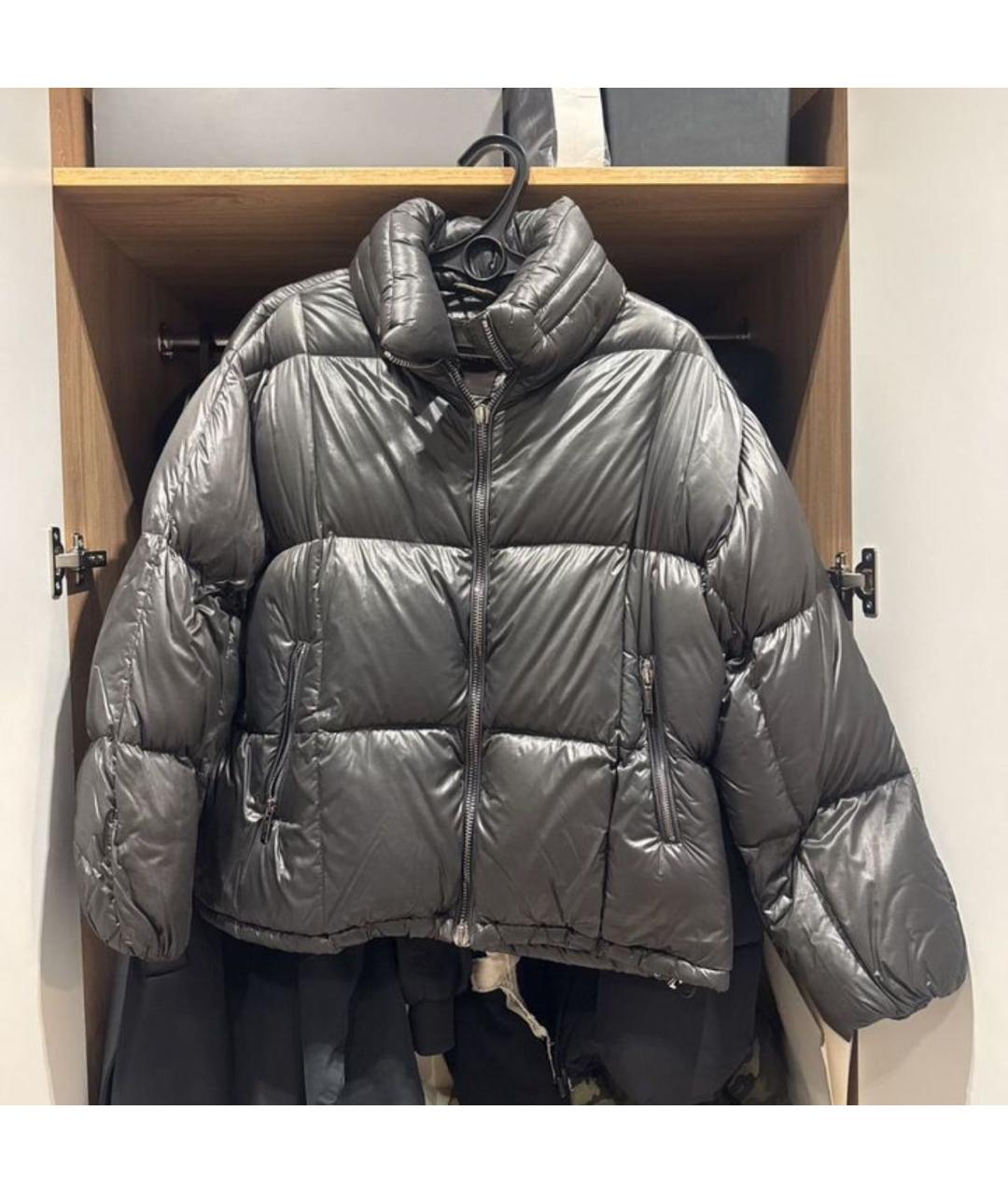 MOORER Черный пуховик, фото 6