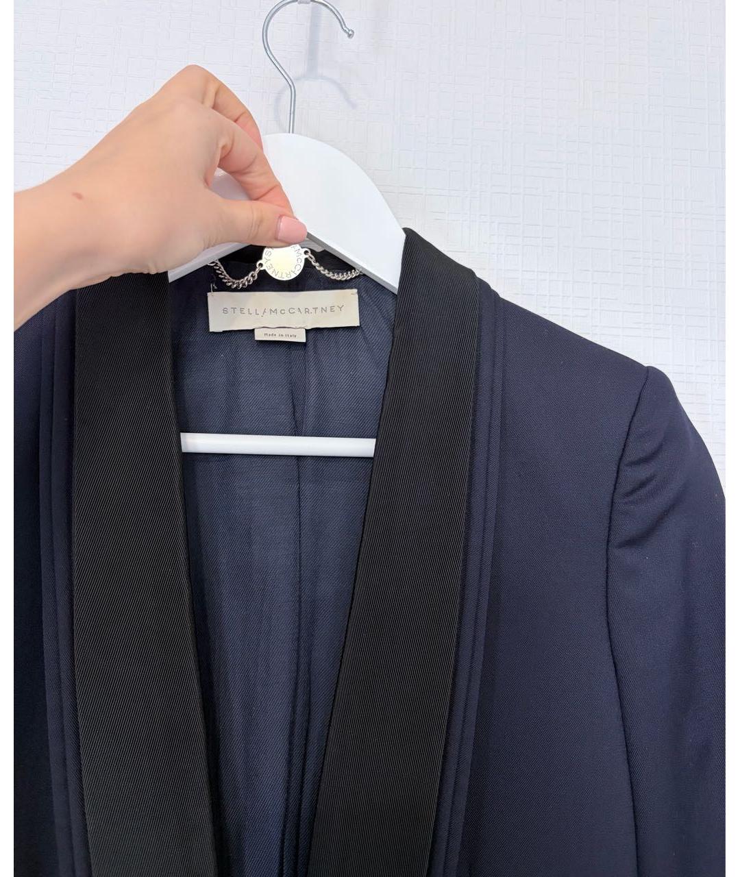 STELLA MCCARTNEY Темно-синий костюм с брюками, фото 6