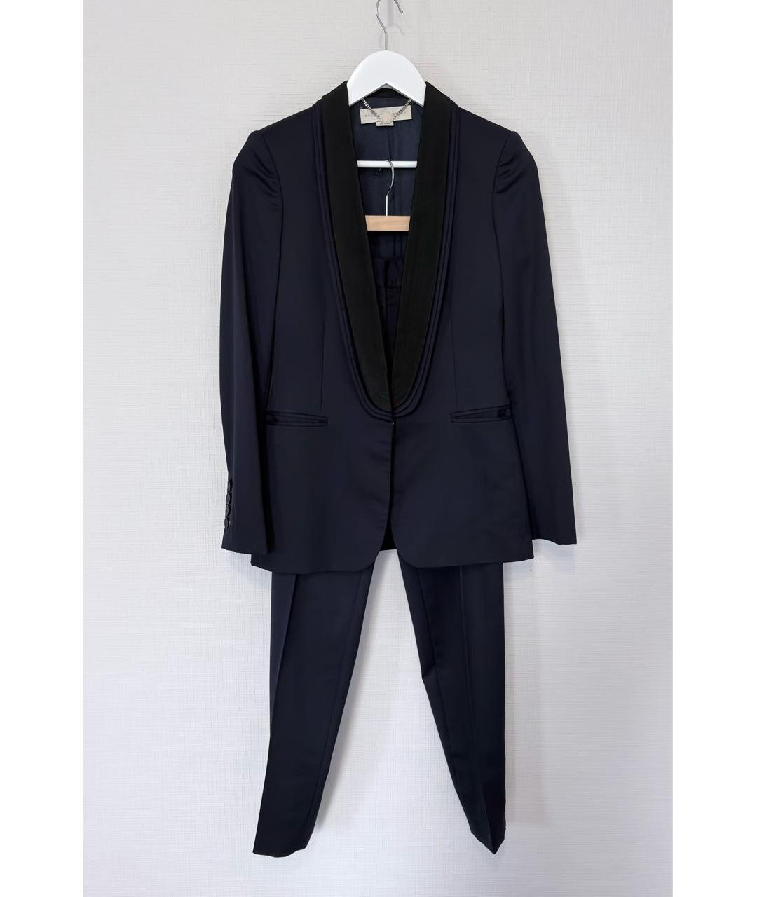 STELLA MCCARTNEY Темно-синий костюм с брюками, фото 2