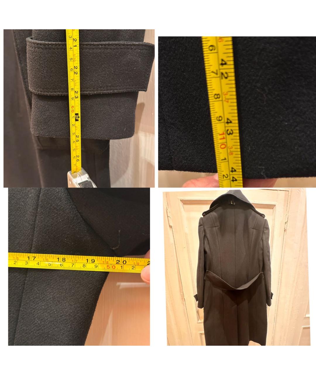 TOM FORD Черное шерстяное пальто, фото 6