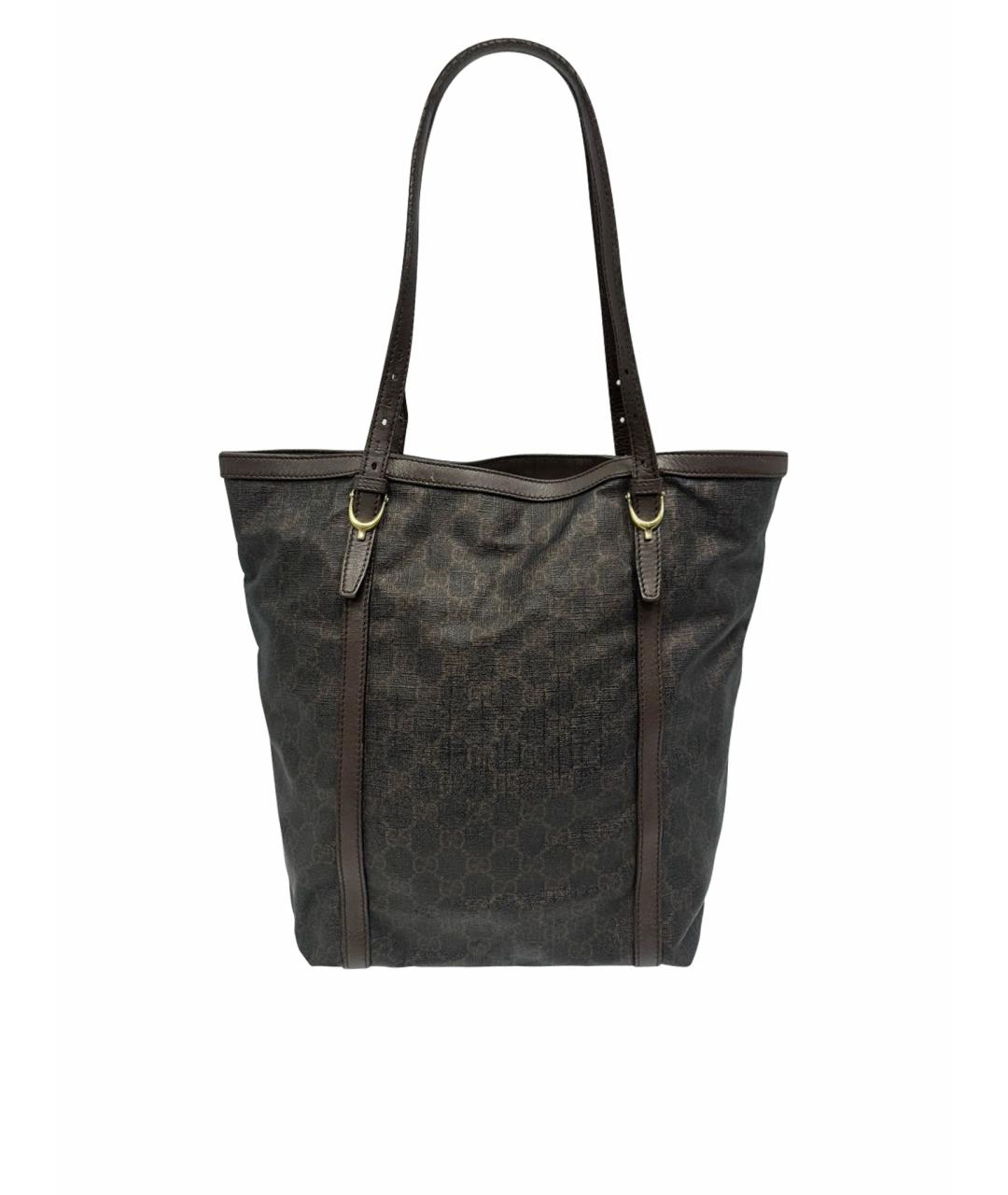 GUCCI Коричневая сумка тоут, фото 1