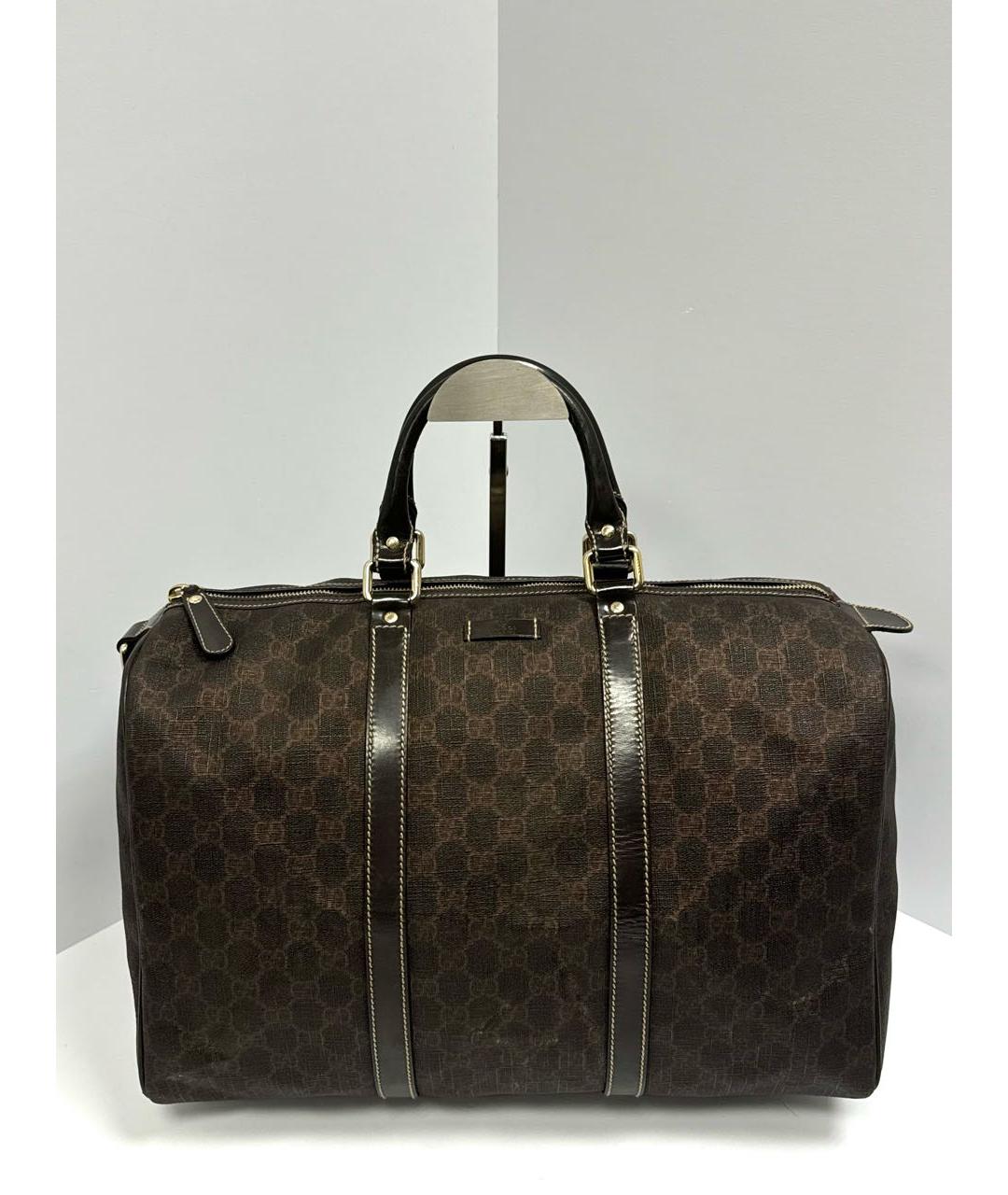 GUCCI Коричневая сумка с короткими ручками, фото 4