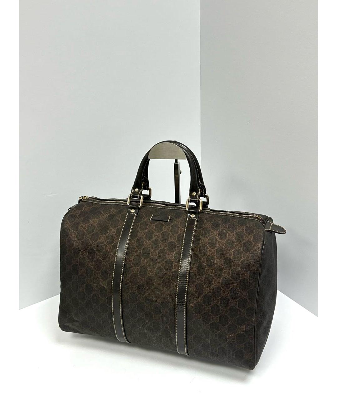 GUCCI Коричневая сумка с короткими ручками, фото 2