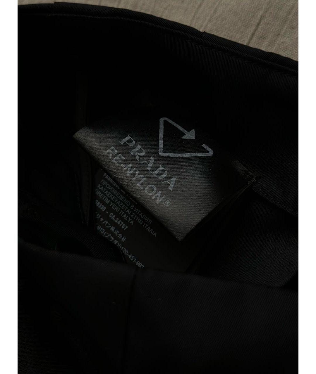 PRADA Черная юбка мини, фото 3