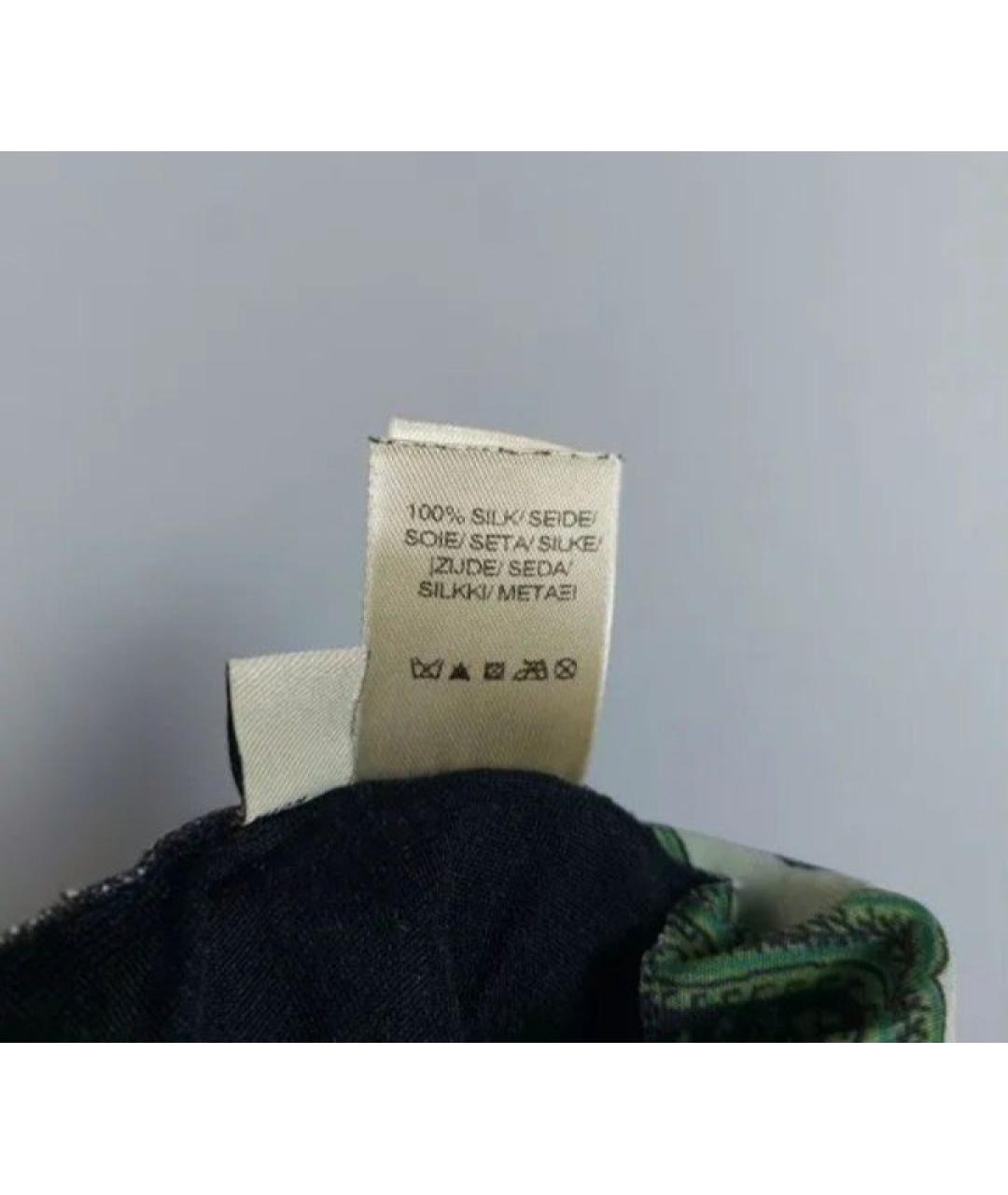 BURBERRY Черные кожаные перчатки, фото 3