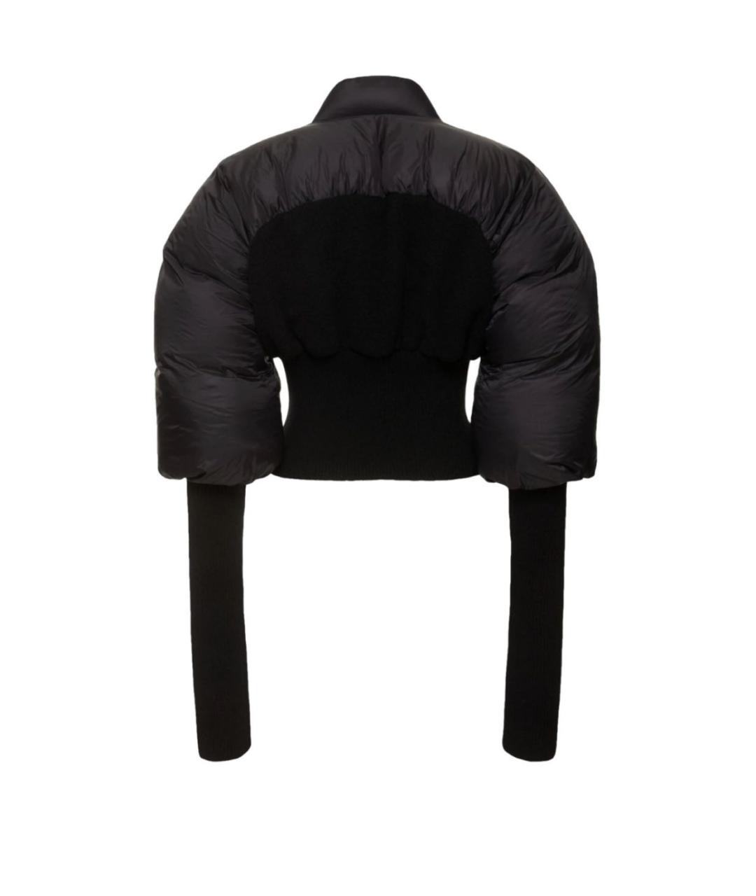 RICK OWENS Черный полиэстеровый пуховик, фото 2