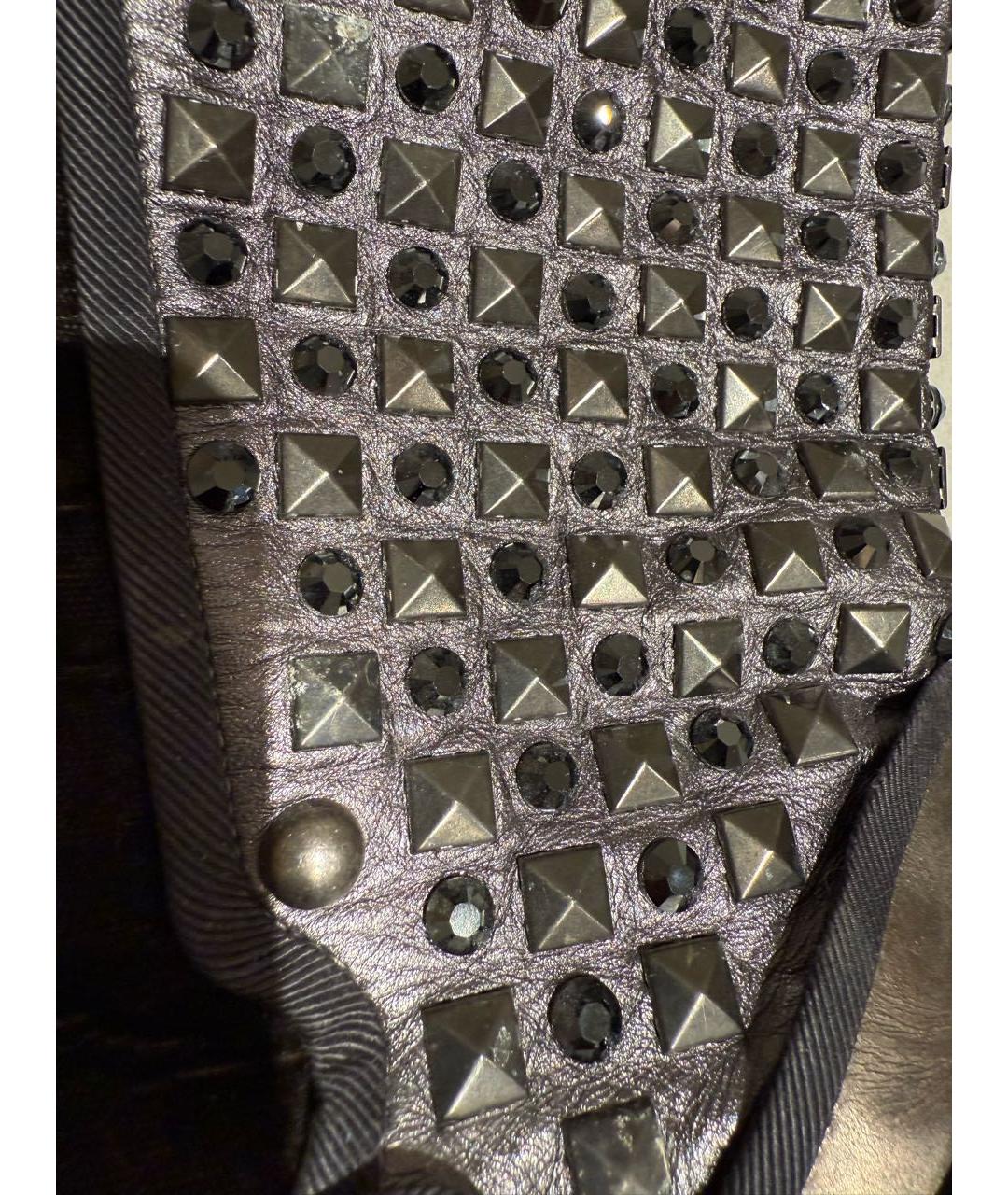 DOLCE&GABBANA Антрацитовые ботфорты, фото 7